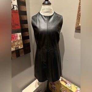 NWT Abercrombie Faux Leather Mini Dress